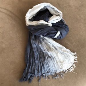 Ombré Blue Scarf